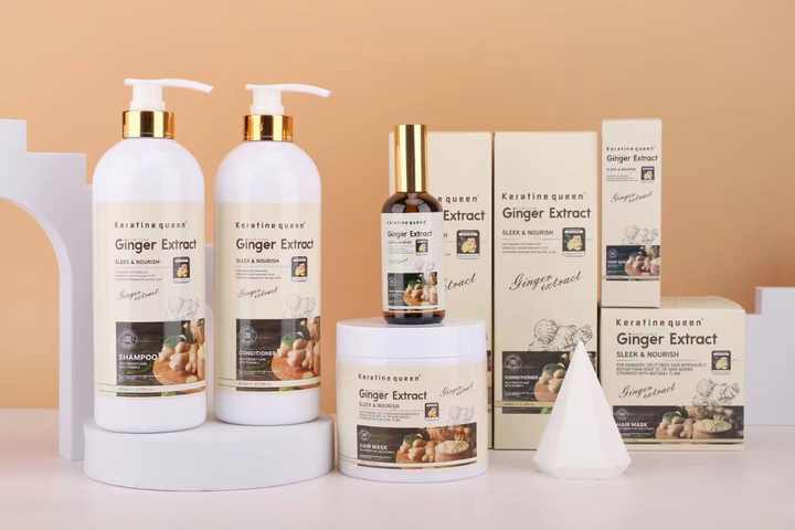 Cheap Prices Hair Care Sets Anti Hair Loss Anti Off Organic Natural Herbal Ginger Growth Hair Shampoo and Conditioner Set