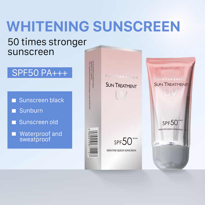 Private Label Sun Block Cream Anti Uv Brightening Whitening Spf50 Sunscreen Cream