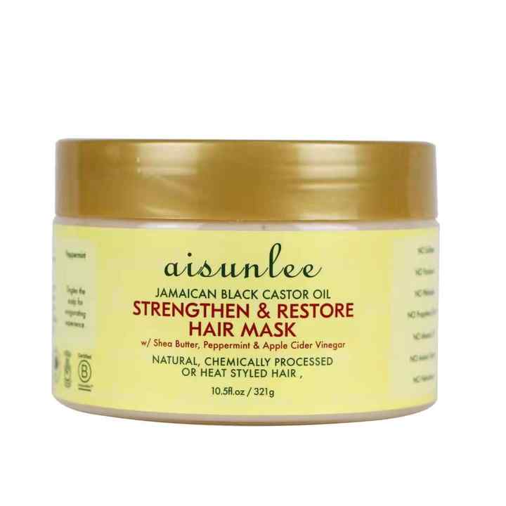 Natural Bar Damaged Care Products Black Caster Oil Ingredients Shampoo and Conditioner Hair Care Set for Dry Hair Sets