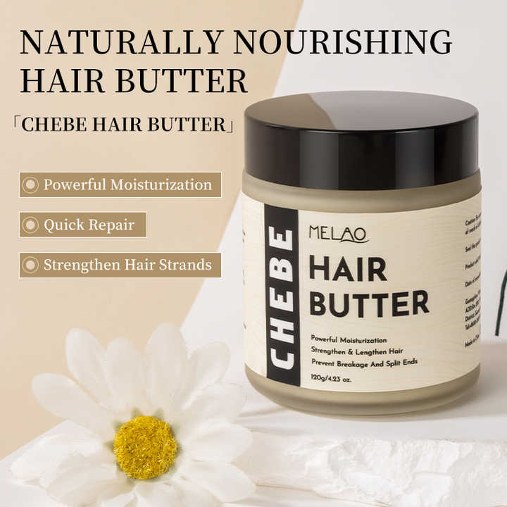 OEM Private Label Hair Products Prevent Loss Eliminates Split Ends 100% Natural Chebe Hair Butter for Growth Hair Mask