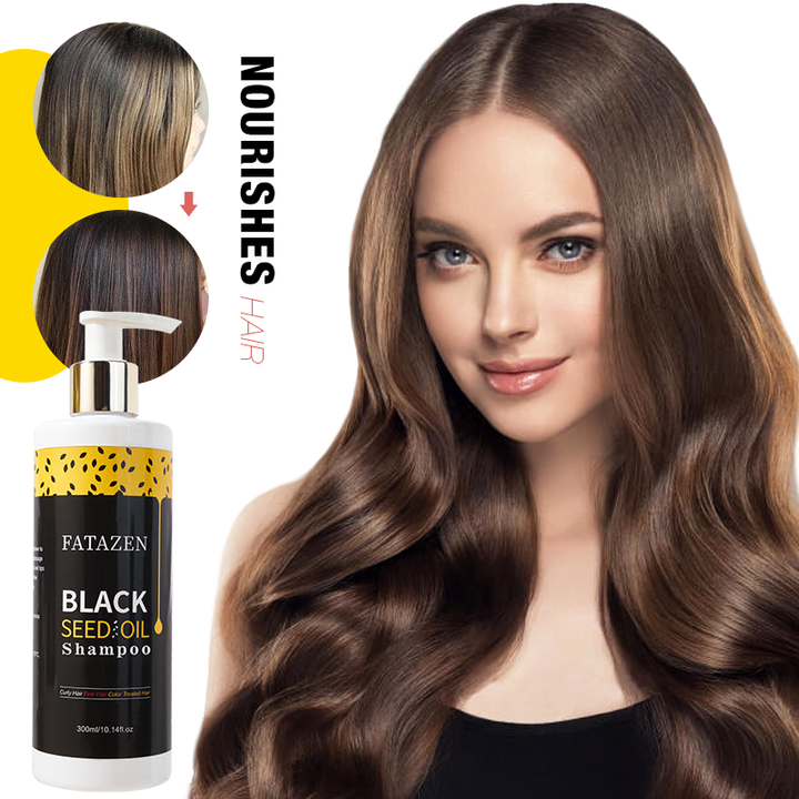 Wholesale Organic Rich Care Hair Regrowth Shampoo Anti-Hair Loss Conditioner Natural Black Seed Oil Essence Hair Shampoo